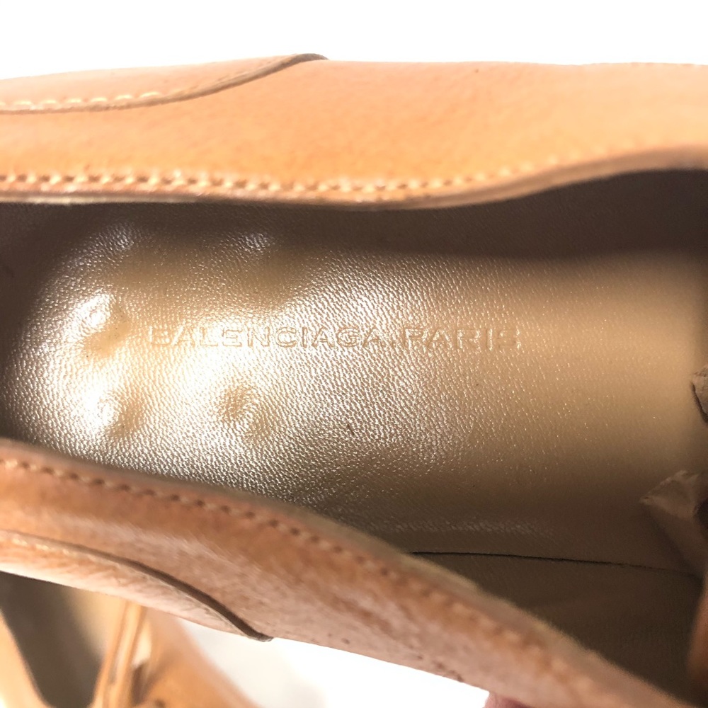 Balenciaga Paris Oxford Loafers Tie Tassel Leather - Picture 2 of 9